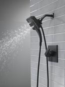 Delta Faucet Matte Black Single Handle Shower Faucet (Trim Only) 