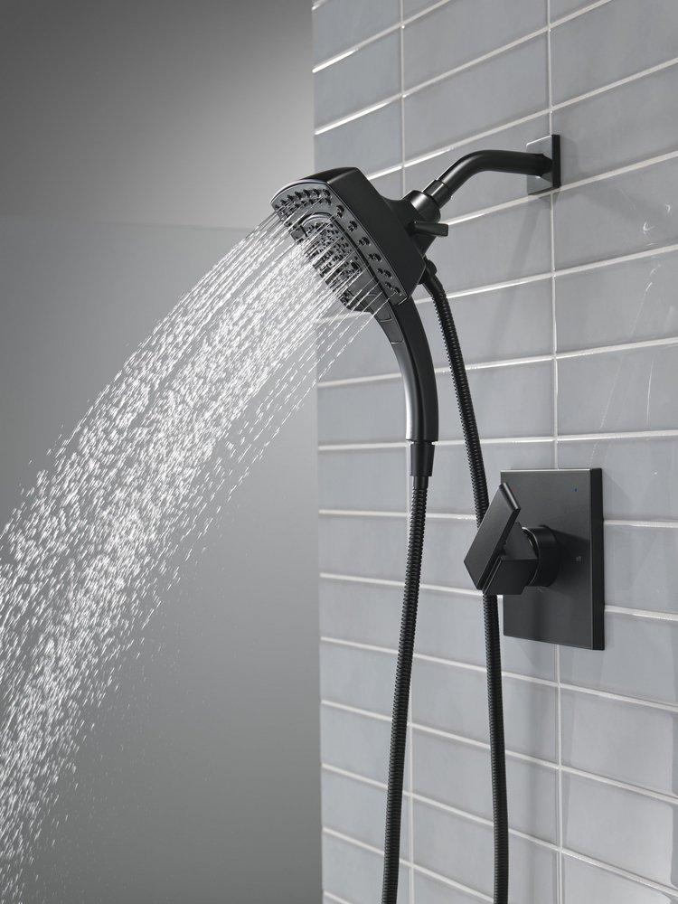 Delta Faucet Matte Black Single Handle Shower Faucet (Trim Only) 