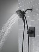 Delta Faucet Matte Black Single Handle Shower Faucet (Trim Only) 