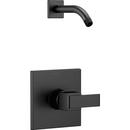 Delta Faucet Matte Black Single Handle Shower Faucet (Trim Only) 
