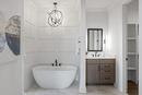 Delta Faucet Matte Black Two Handle Roman Tub Faucet (Trim Only) 