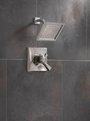 Delta Faucet Brilliance&reg; Stainless Single Handle Single Function Shower Faucet (Trim Only) 