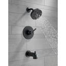 Delta Faucet Matte Black Single Handle Single Function Bathtub & Shower Faucet (Trim Only) 