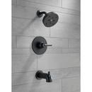 Delta Faucet Matte Black Single Handle Single Function Bathtub & Shower Faucet (Trim Only) 