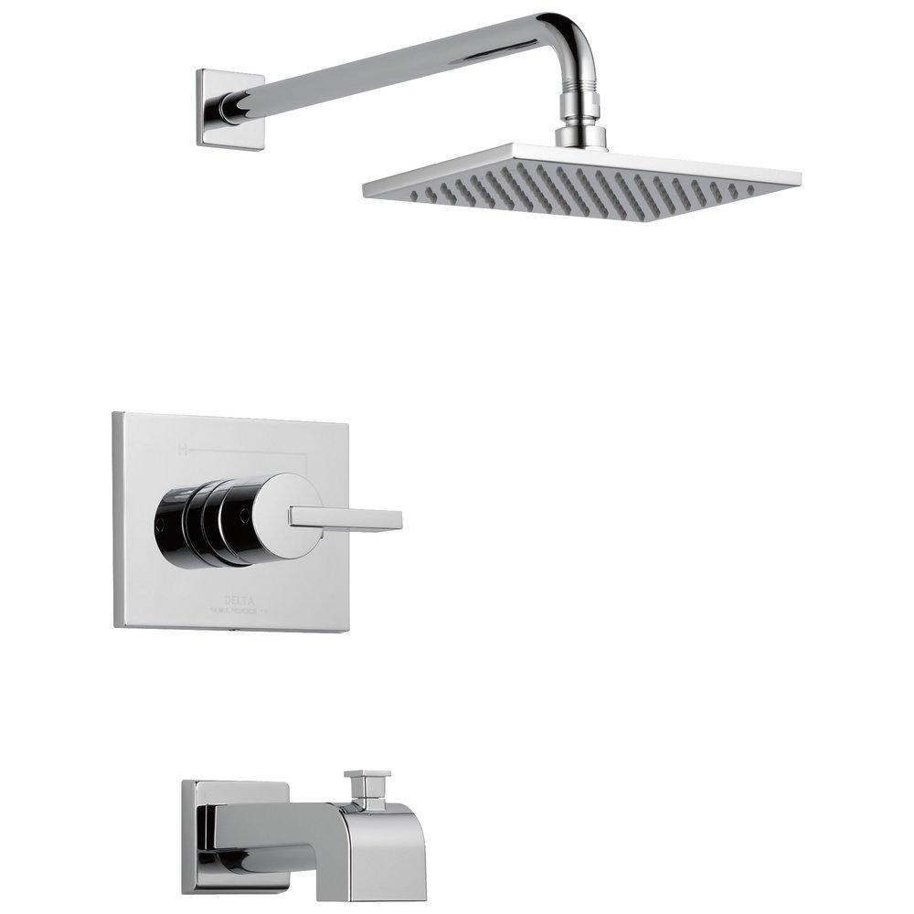 Delta Faucet Chrome Single Handle Single Function Bathtub & Shower Faucet (Trim Only) 