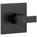 Delta Faucet Matte Black Wall Mount Valve Trim Only 