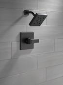 Delta Faucet Matte Black Wall Mount Valve Trim Only 
