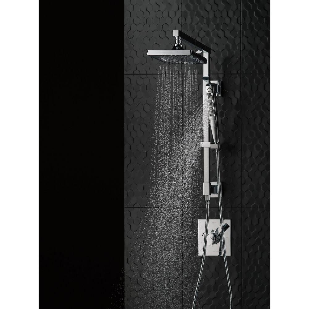 Delta Faucet Matte Black Two Handle Bathtub & Shower Faucet (Trim Only) 