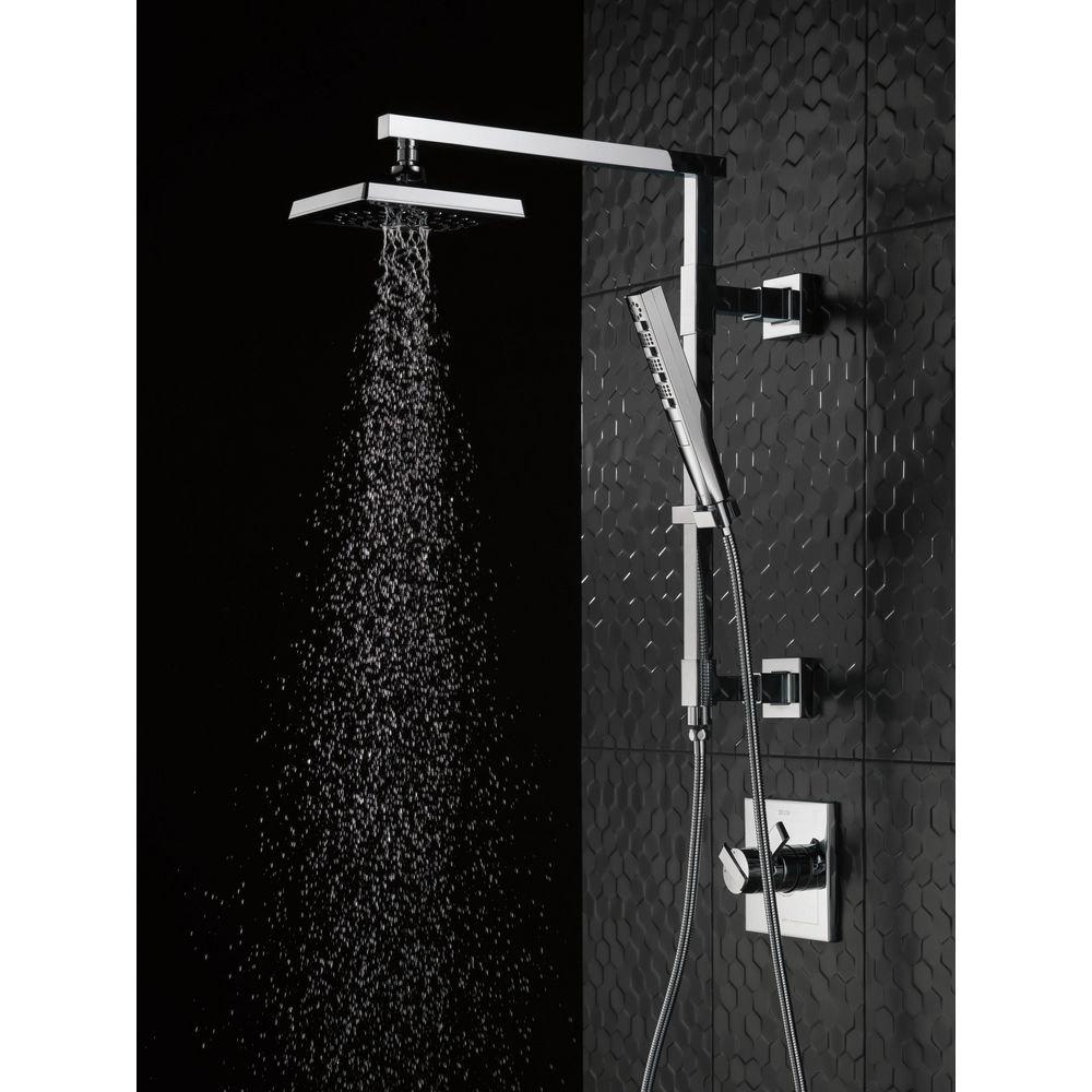 Delta Faucet Matte Black Two Handle Bathtub & Shower Faucet (Trim Only) 