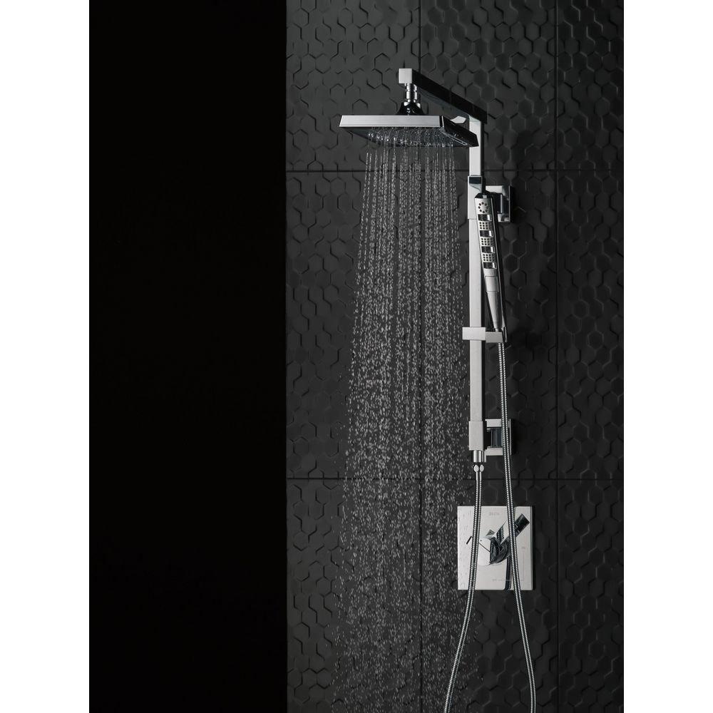 Delta Faucet Matte Black Two Handle Bathtub & Shower Faucet (Trim Only) 