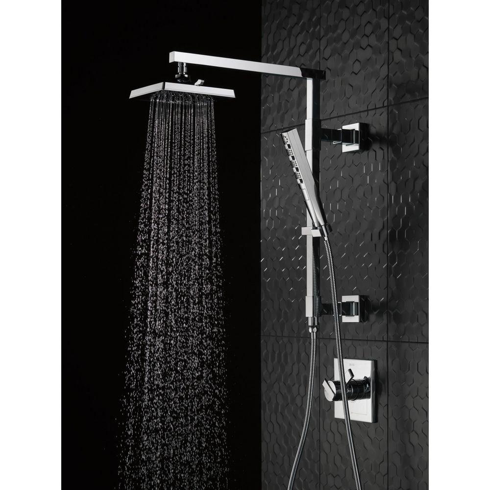 Delta Faucet Matte Black Two Handle Bathtub & Shower Faucet (Trim Only) 