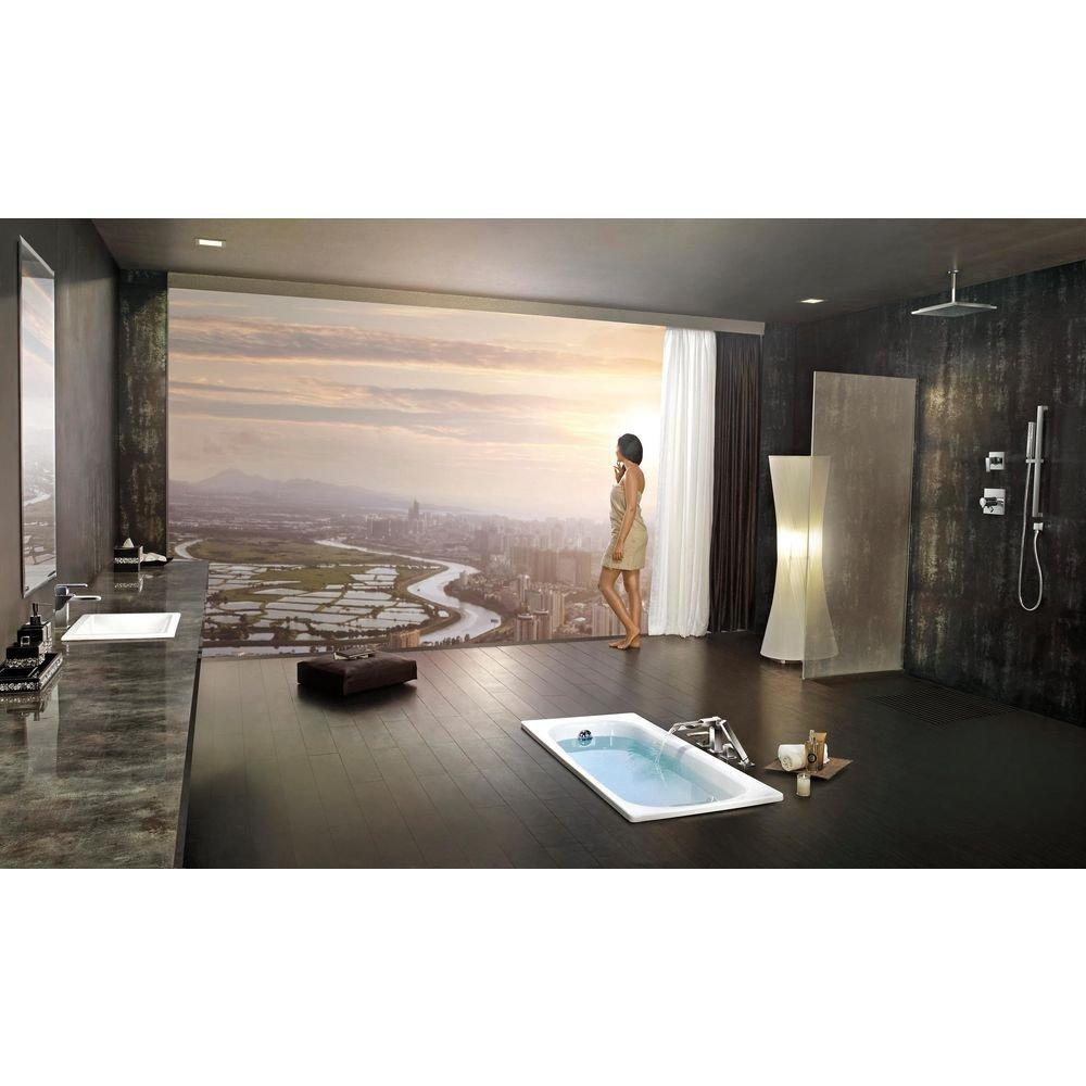 Delta Faucet Matte Black Two Handle Bathtub & Shower Faucet (Trim Only) 