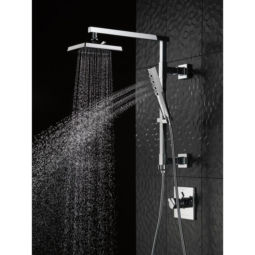 Delta Faucet Matte Black Two Handle Bathtub & Shower Faucet (Trim Only) 
