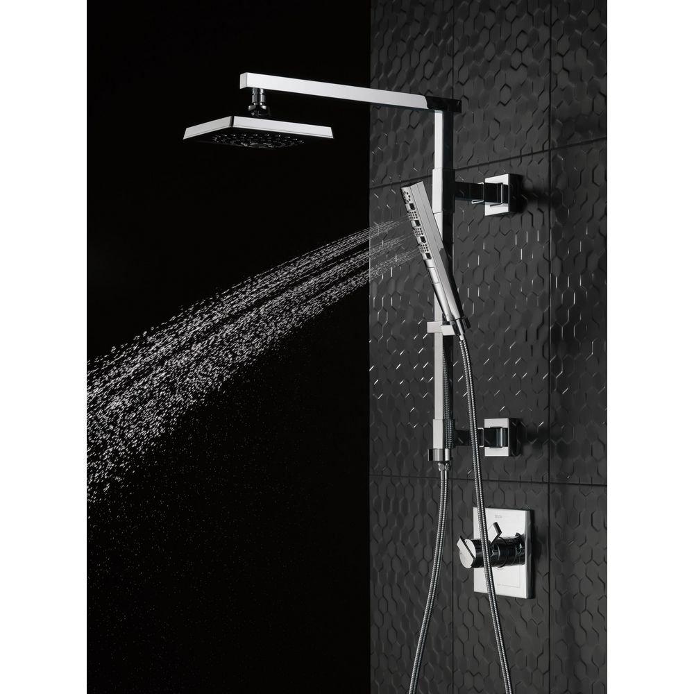 Delta Faucet Matte Black Two Handle Bathtub & Shower Faucet (Trim Only) 