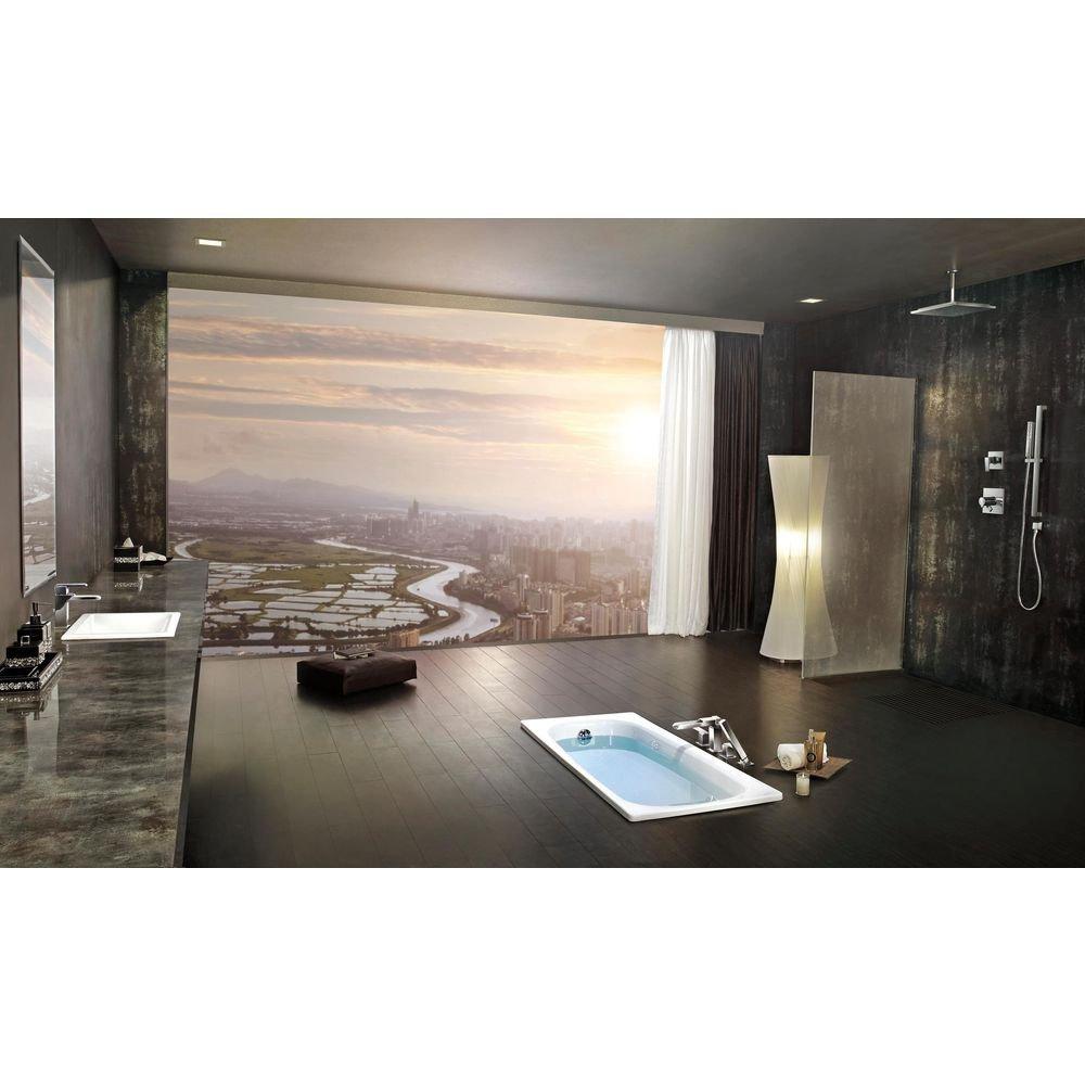Delta Faucet Matte Black Two Handle Bathtub & Shower Faucet (Trim Only) 