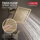 Delta Faucet Brilliance Champagne Bronze Single Handle Single Function Shower Faucet (Trim Only) 