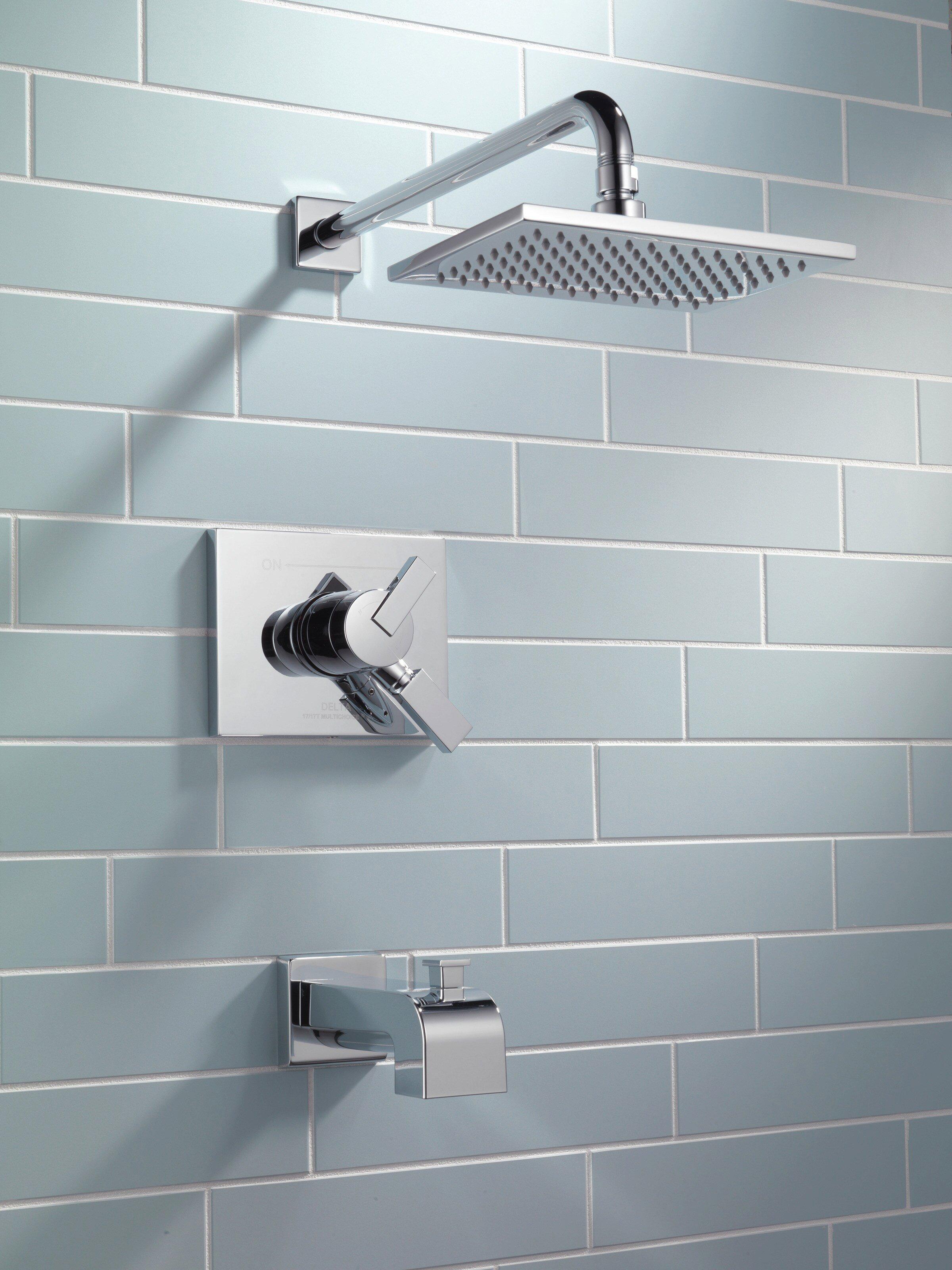 Delta Faucet Chrome Two Handle Single Function Bathtub & Shower Faucet (Trim Only) 