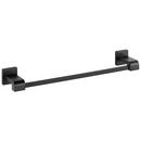 Delta Faucet Matte Black 18 in. Towel Bar 