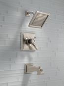 Delta Faucet Brilliance Stainless Two Handle Single Function Bathtub & Shower Faucet (Trim Only) 