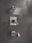 Delta Faucet Brilliance Stainless Two Handle Single Function Bathtub & Shower Faucet (Trim Only) 