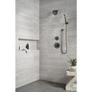 Delta Faucet Matte Black Single Handle Single Function Shower Faucet (Trim Only) 