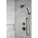 Delta Faucet Matte Black Single Handle Single Function Shower Faucet (Trim Only) 