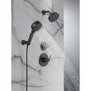 Delta Faucet Matte Black Single Handle Single Function Shower Faucet (Trim Only) 