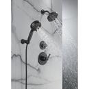 Delta Faucet Matte Black Single Handle Single Function Shower Faucet (Trim Only) 
