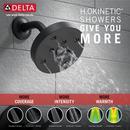 Delta Faucet Matte Black Single Handle Single Function Shower Faucet (Trim Only) 
