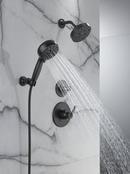 Delta Faucet Matte Black Single Handle Single Function Shower Faucet (Trim Only) 