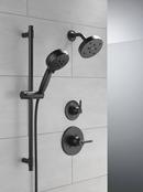 Delta Faucet Matte Black Single Handle Single Function Shower Faucet (Trim Only) 