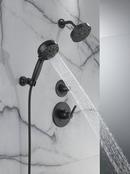 Delta Faucet Matte Black Single Handle Single Function Shower Faucet (Trim Only) 