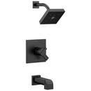 Delta Faucet Matte Black Two Handle Single Function Bathtub & Shower Faucet (Trim Only) 