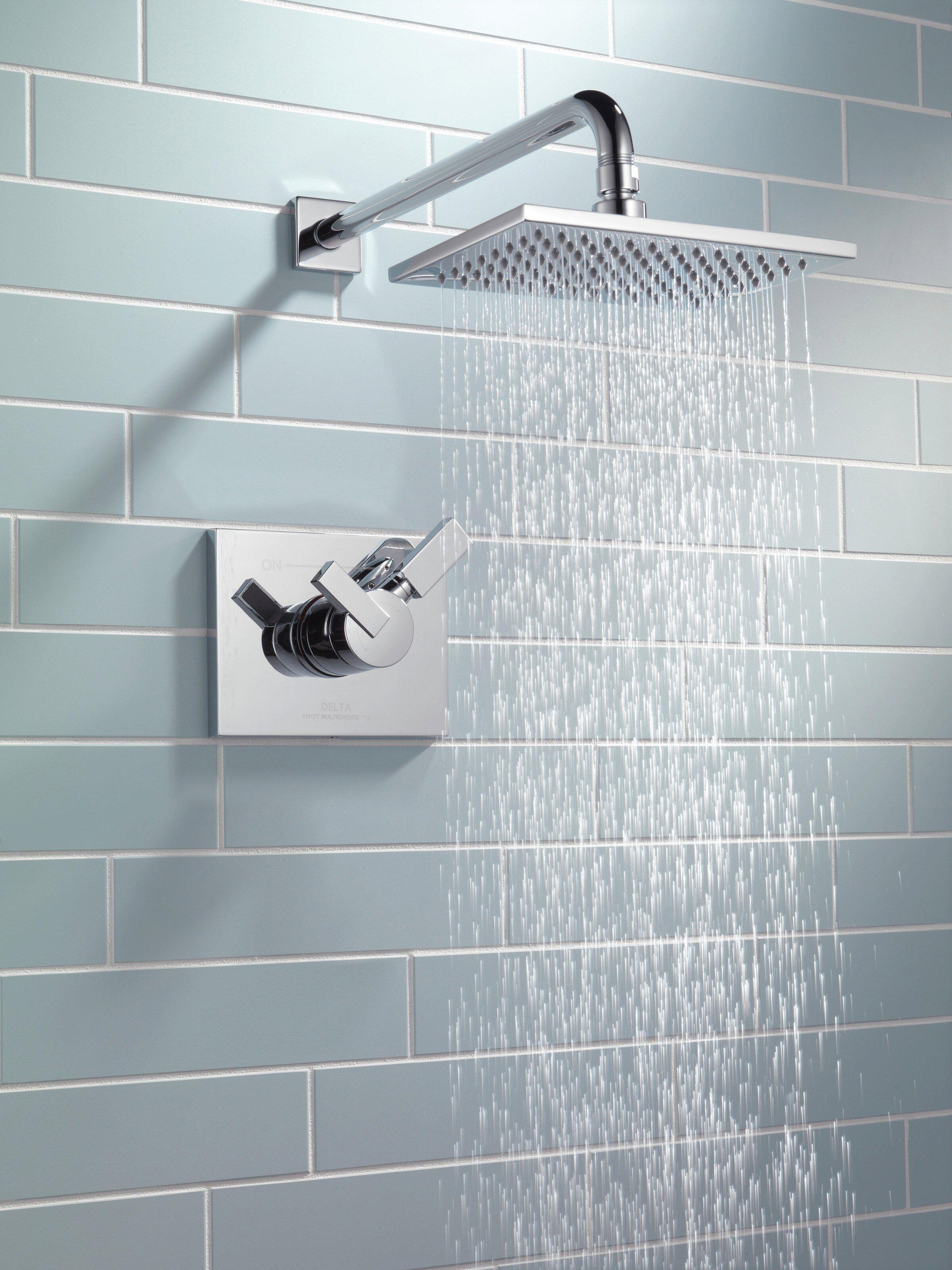 Delta Faucet Chrome Single Handle Single Function Shower Faucet (Trim Only) 