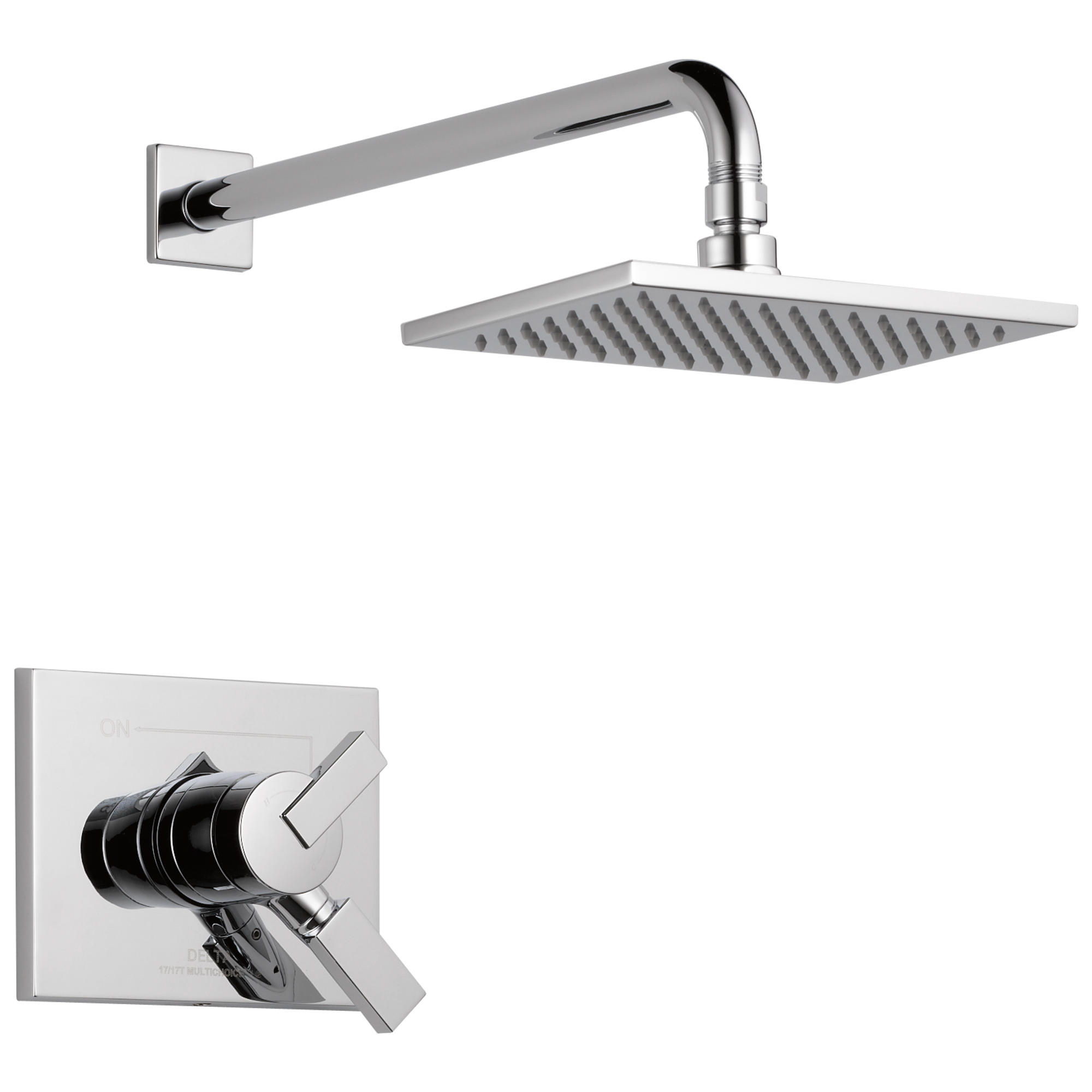Delta Faucet Chrome Single Handle Single Function Shower Faucet (Trim Only) 