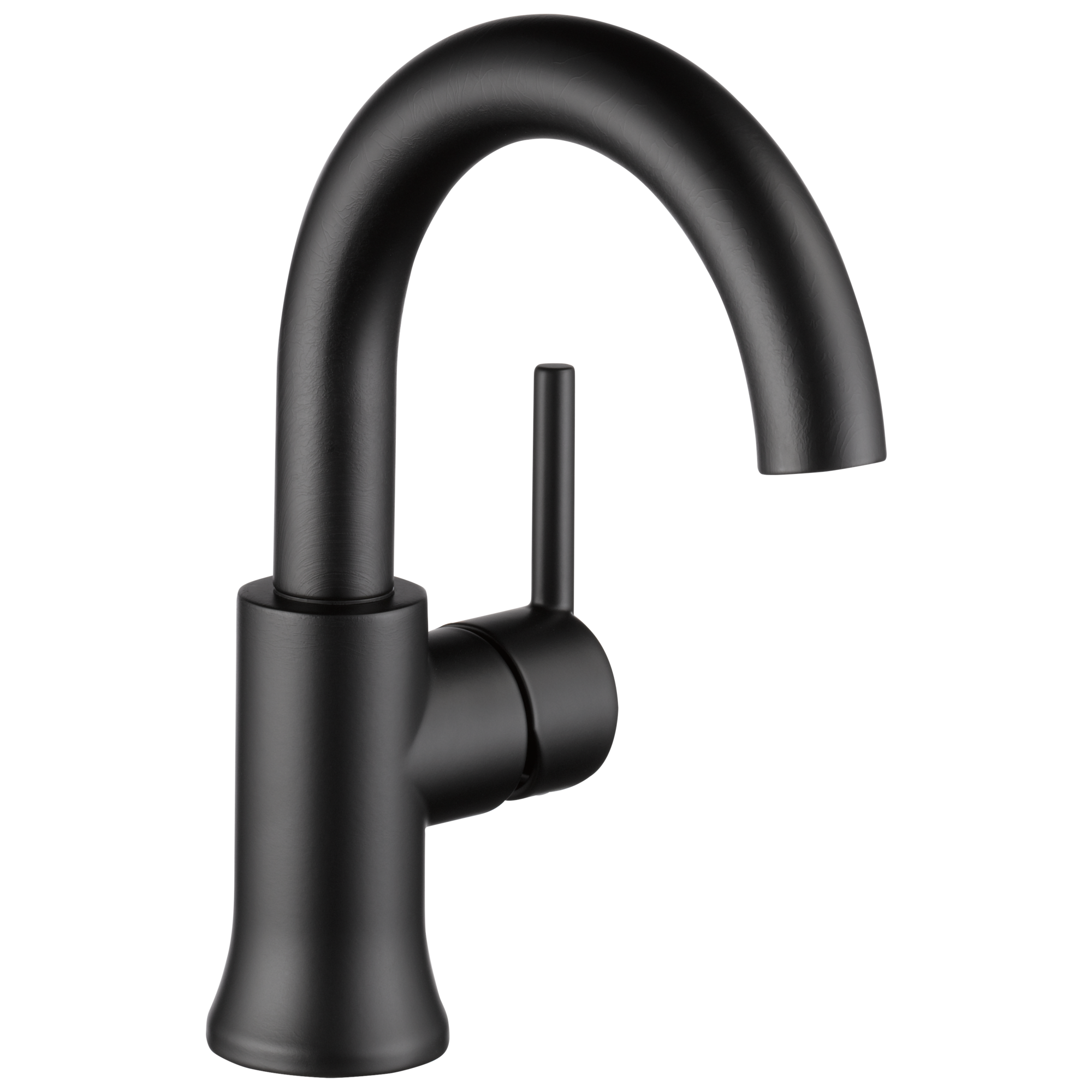 Delta Faucet Matte Black Single Handle Monoblock Bathroom Sink Faucet 