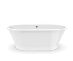 65-1/2 x 35-1/2 in. Freestanding Bathtub with Center Drain in White