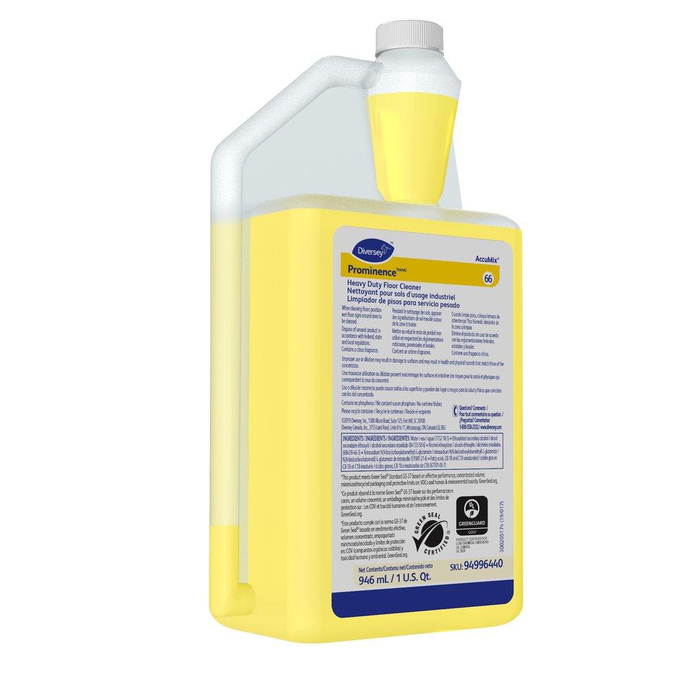 Diversey Yellow 32 oz Heavy Duty Floor Cleaner 