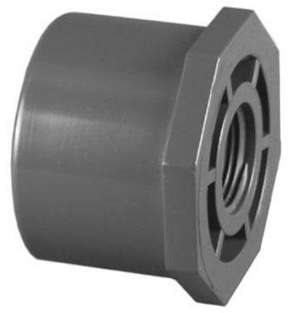 Grey PVC Schedule 80 Female Bushing 
