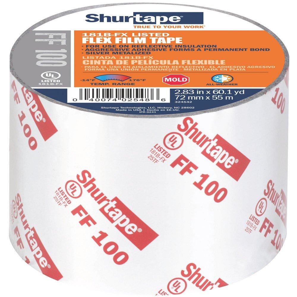 Shurtape Metal HVAC Grade Film Tape 