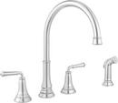 American Standard Polished Chrome Two Handle Kitchen Faucet 