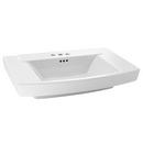 American Standard White Pedestal Vessel 