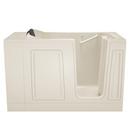 American Standard White 50-1/2 x 30 in. 39-Jet Acrylic Rectangle Built-In and 3-Wall Alcove Bathtub with Right Drain 