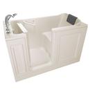 American Standard White 59-3/4 x 32 in. Acrylic Rectangle Walk-In and Built-In Bathtub with Left Drain 