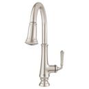 American Standard PVD Polished Nickel Single Handle Pull Down Kitchen Faucet 