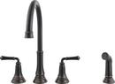 American Standard Legacy Bronze Two Handle Kitchen Faucet 