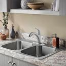 American Standard Stainless Steel 32-15/16 x 21-15/16 in. Stainless Steel Double Bowl Drop-in Kitchen Sink 