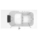 American Standard White 52 x 32 in. 38-Jet Gelcoat Rectangle Built-In Bathtub with Right Drain 