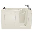 American Standard White 59-1/2 x 29-3/4 in. 39-Jet Gelcoat and Fiberglass Rectangle Built-In 3-Wall Alcove Bathtub with Right Drain 