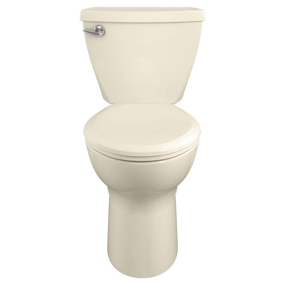 American Standard Bone 1.28 gpf Elongated Floor Mount Two Piece Toilet 